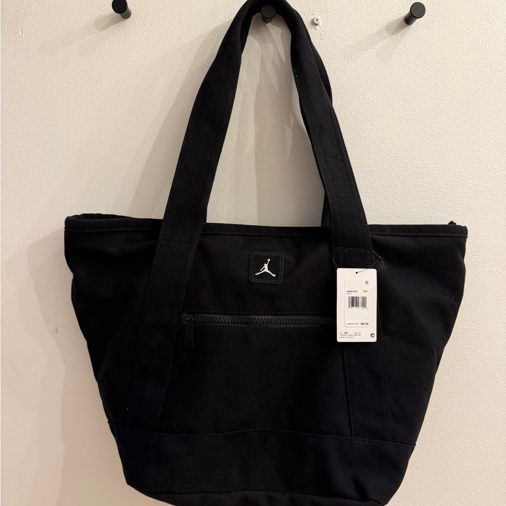 Nike Joe Black Tote Bag with Logo